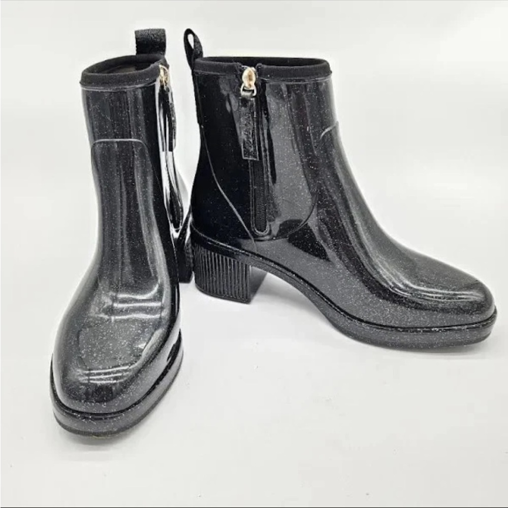 NWT Kate Spade Puddle Rain black Booties sz 7